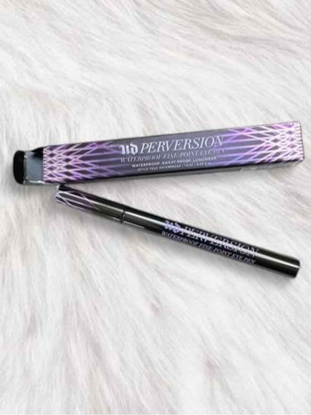 NIB Urban Decay Perversion Black Waterproof Eyeliner Pen New